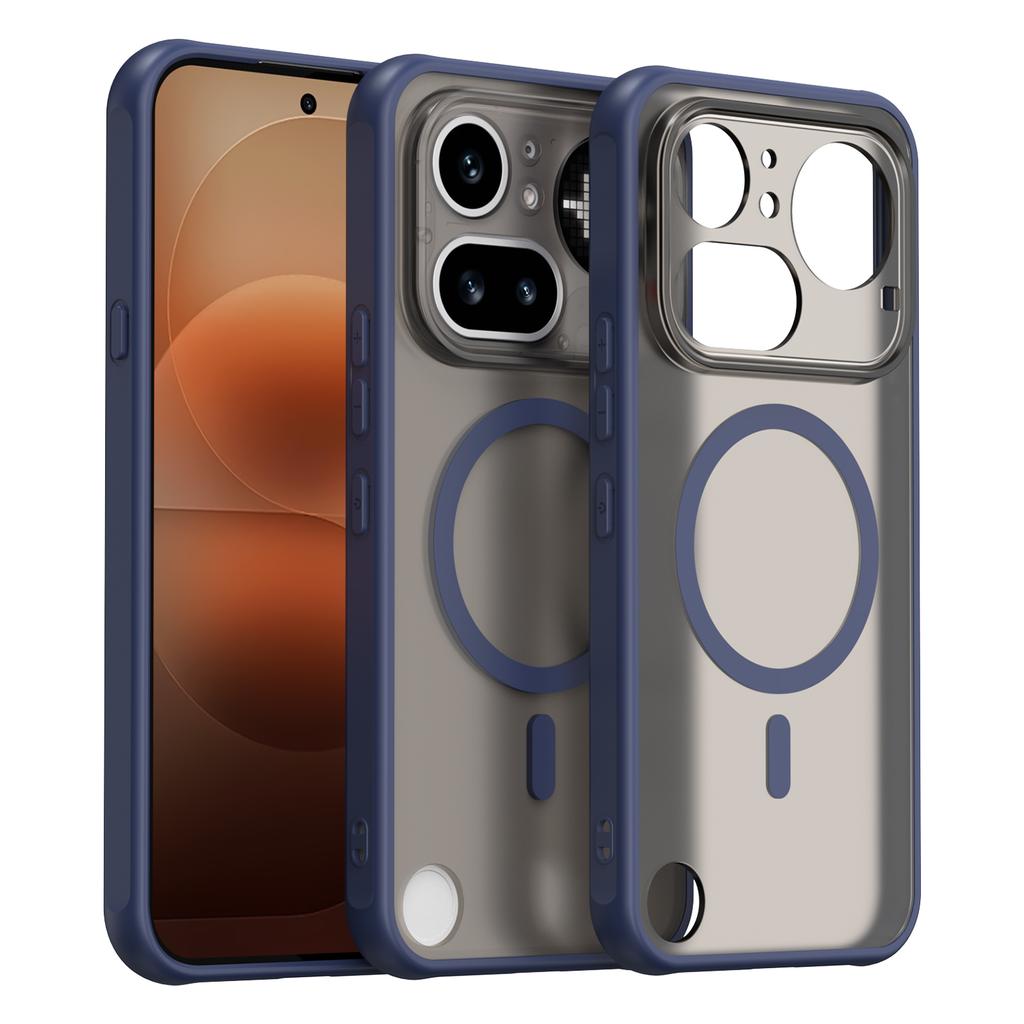 For Magsafe Wireless Charging Magnetic Case For Nothing Phone 4A Pro NothingPhone4APro 5G Shockproof Matte Back Cover Coque