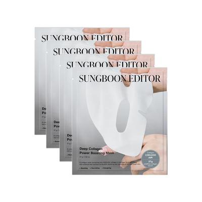 עורך מסכת בוסט קולגן עמוק 4 יחידות [עורך SUNGBOON]