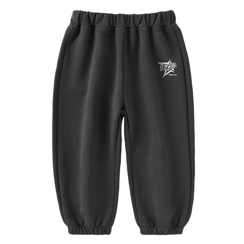 Kids Spring/Autumn Letter Print Jogger Sweatpants 100