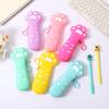 Silicone Pencil Case Simulated Fruit Stationery Pouch Portable Stationery Organizer  Students