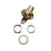 1Pcs Guitar Input Output Jack Socket 6.35Mm 1/4" Mono Phone Jack For Electric Guitar Bass Parts Replacement