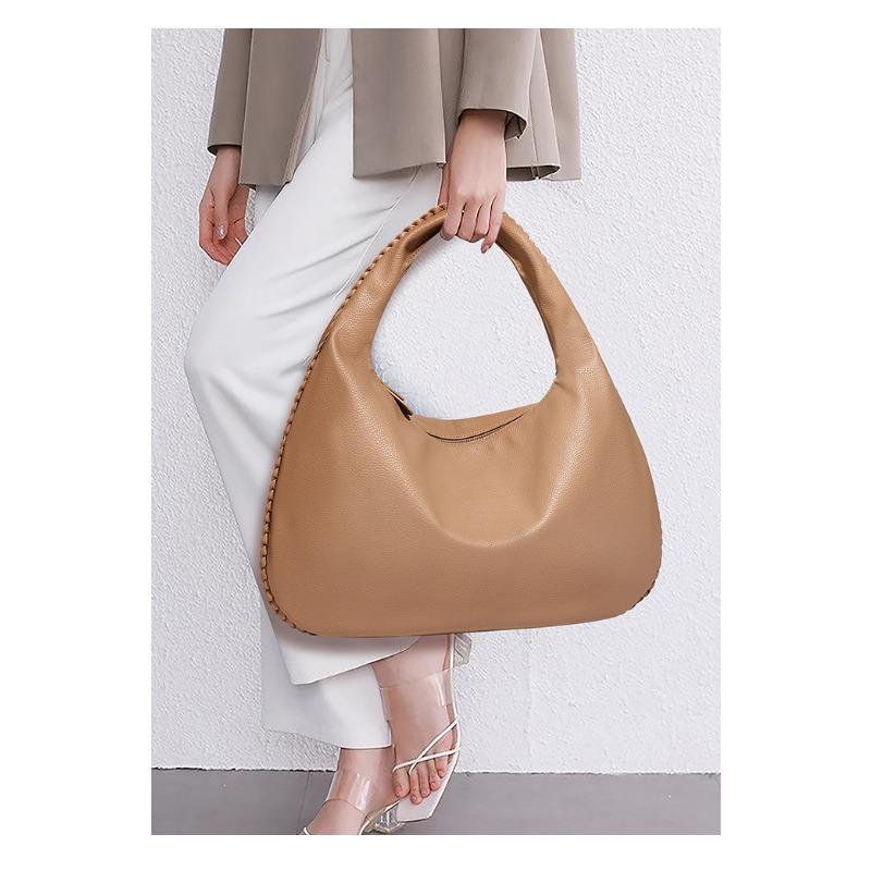 Large Capacity Crescent Bag Fashion Hand Dumpling Bag Senior Sense Female Shoulder Underarm Bag for Women