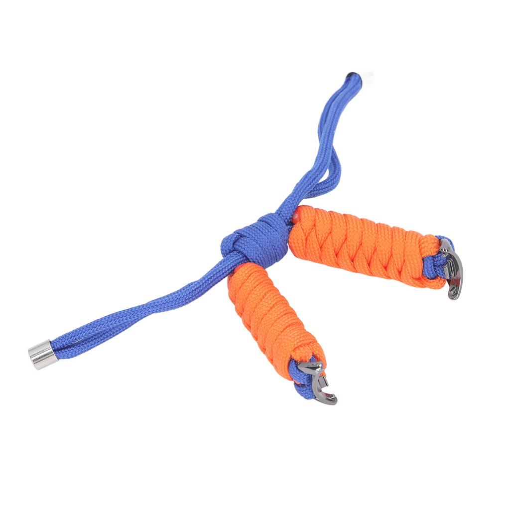 Replacement Wristband Elastic Band Knitting Twisted Knot Nylon Smart Bracelet Strap for Mi Band 8 Royalblue Orange