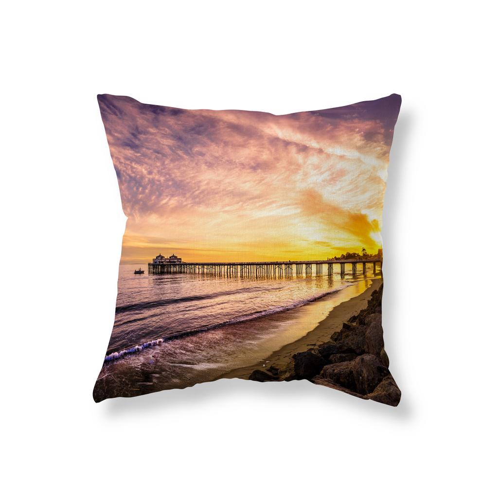 Beach Sunset Nature Landscape Throw Pillow Cover Party Decor Sofa Room Decor Pillow Cover Chair Cushion Cover Home Decor