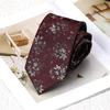 Groom Wedding Men'S Business Dress Banquet Retro Flowers Men'S And Women'S 8Cm Hand-Tied Fashion Yarn Tie