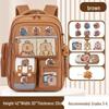 Cartoon Student Ergonomic School Backpack Set
