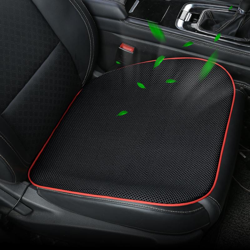 USB Car Ventilated Fan Cushion 45x45cm Seat Pad Summer Cool Heat Dissipation Seat Home Office Chair Cushion Removable