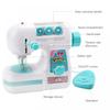 Electric Mini Sewing Machine Kids Toy Mini Furniture Toy Educational Toys DIY Creative Gifts Children Gift Pretend Play Games