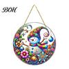 Seasonal Home Hanging Ornaments Christmas Tree Ornaments, Acrylic Festive Pendants with Lanyard for Decor Holiday Party Decoration, Indoor Scene