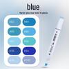 Touch Anime Skin Tone Oily Marker Pen, No. 0 Black Cool Gray, Individual Purchase, Perfect for Student Touch-Ups