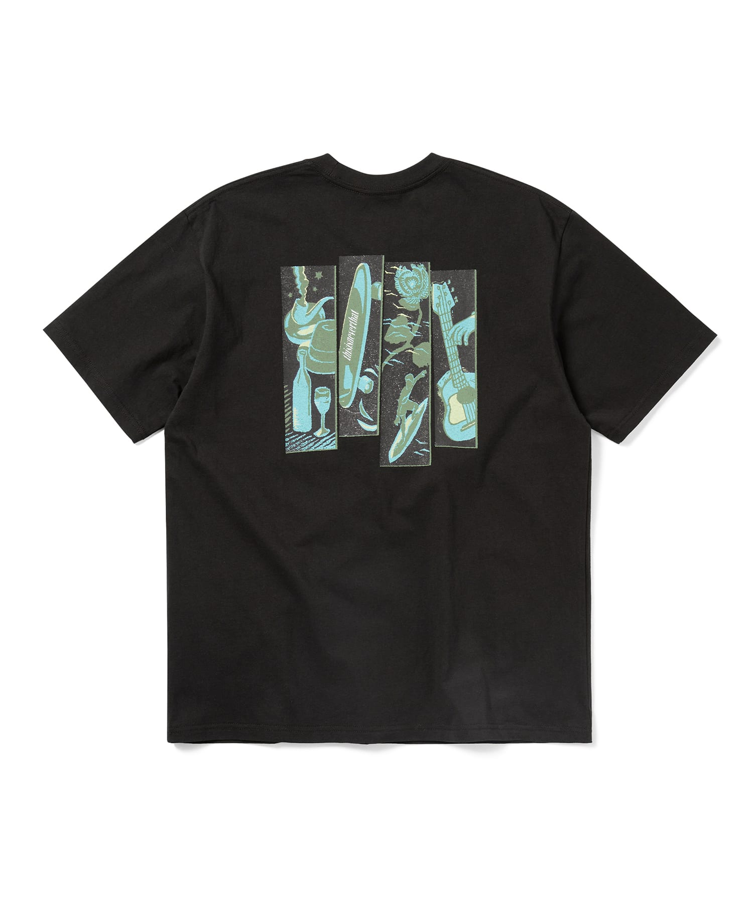This Is Never That 4 Panels Tee Off Black M