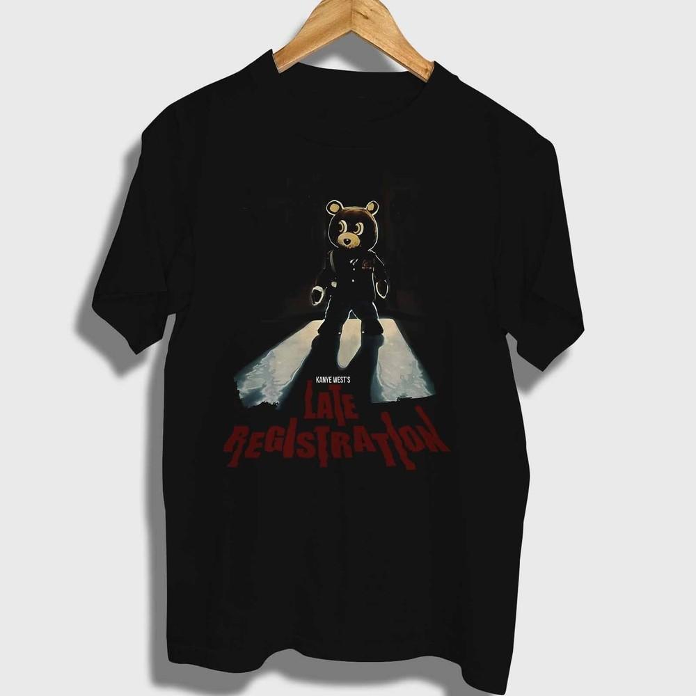 

New Kanye West Late Registration 2005 Gift For Fans Unisex All Size DO15 Unisex T-Shirt Graphic Tee XXXXL