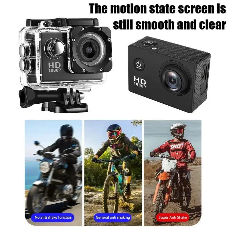HD Underwater Waterproof Sports DV - Multi-Functional Outdoor Riding & Diving Camera