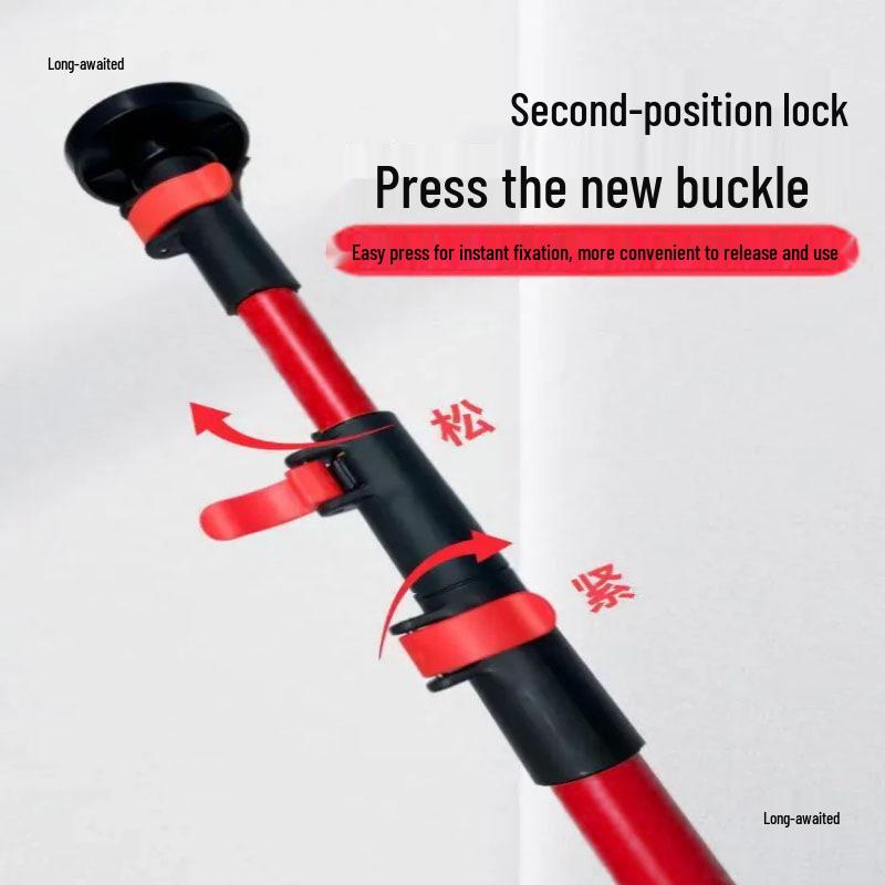 Telescopic Infrared Leveling Rod Support Bracket for Woodworking and Ceiling