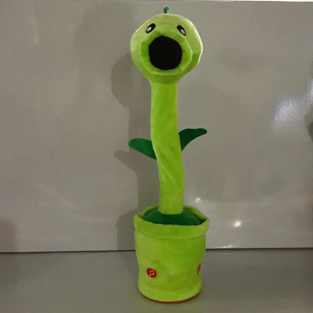 Dancing Cactus Plush Toy With Light And Sound For Kids Entertainment