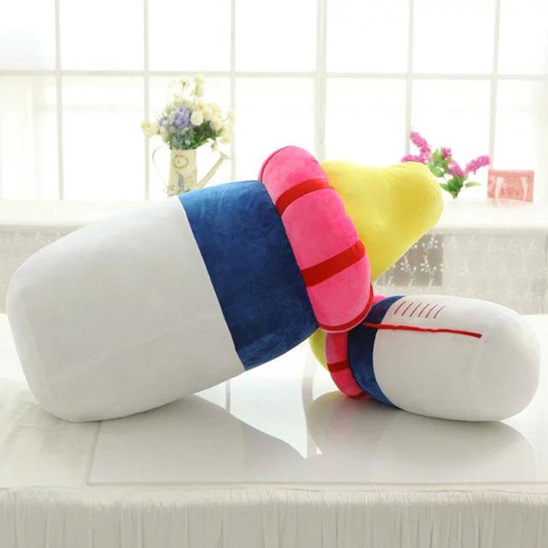 Nieuwste 1 stuks 25cm-60CM Schattige Melkfles Pluche Speelgoed Baby Fles Kussen Zacht Kussen gevuld pluche kinderspeelgoed Kinderdag