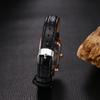 "Women's Square Dial Quartz Watch Waterproof Brown Strap Pink Case Simple Design"