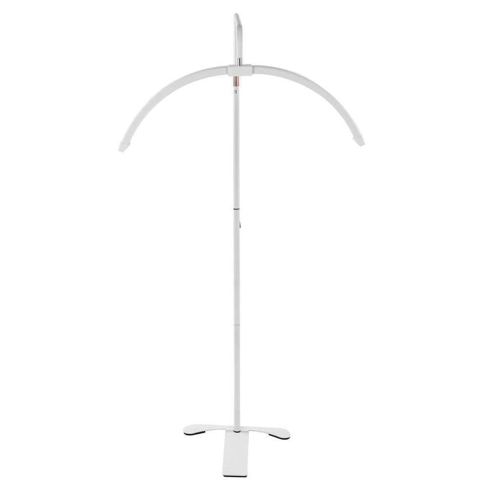 26in LED Floor Light Kit Color Temperature Brightness Adjustable Half Moon Lamp with Stand for