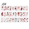 Waterproof Body Art Transfer 30Pcs Halloween Scar Tattoo Stickers, Realistic Fake Wound Decals for Cosplay Special Effects Makeup Face Body,