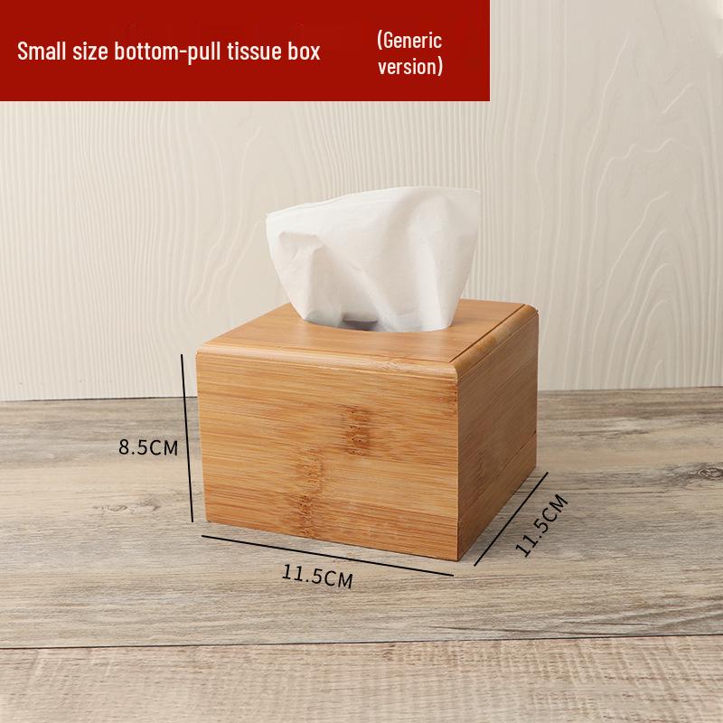 Custom Printed Wooden Napkin and Tissue Box for Restaurants and Hotels