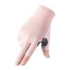 Summer Ice Silk Cycling Gloves 2 Fingerless Sport Gloves for Men Women Cycling Workout Gym Training