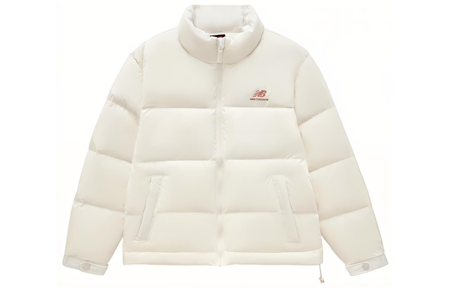 Женская пуховая куртка New Balance Белая AWJ24317-CIC M