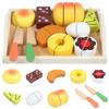 Simulation Dollhouse Kitchen Foods Bread Interactive Pretend Play Cutting Toy  House Kitchen Toys