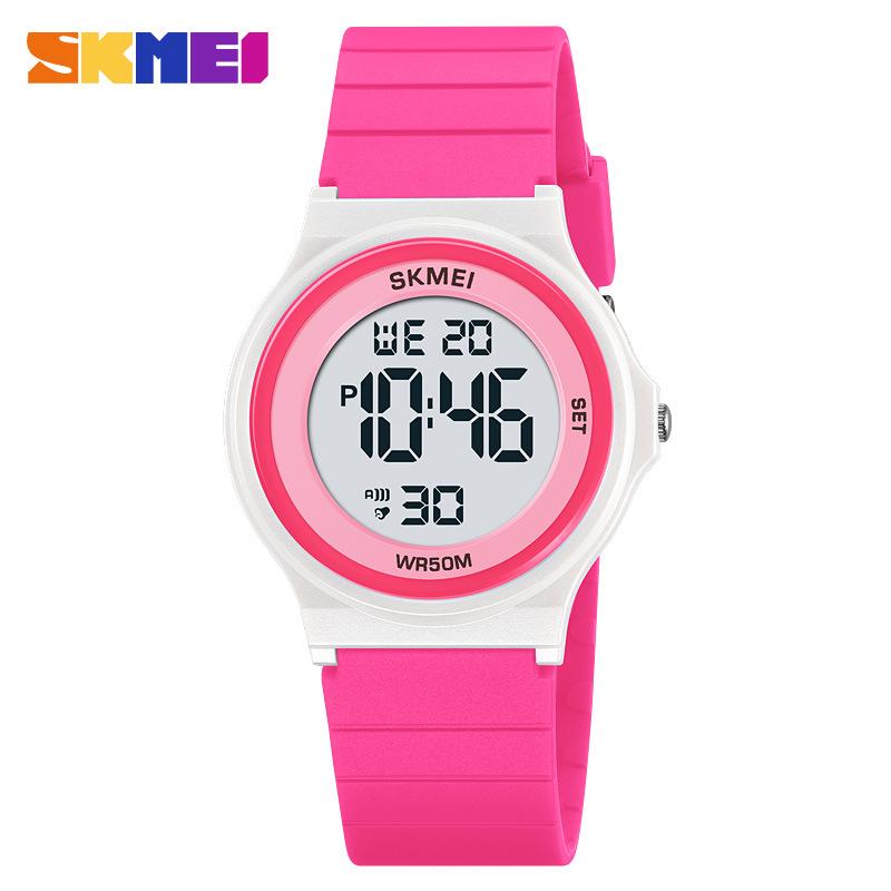 Stylish and simple student watch waterproof luminous electronic watch men's and women's sports multi-function electronic watch