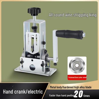 Automatic Electric Wire Stripping Machine for Scrap Copper and Cable Peeling