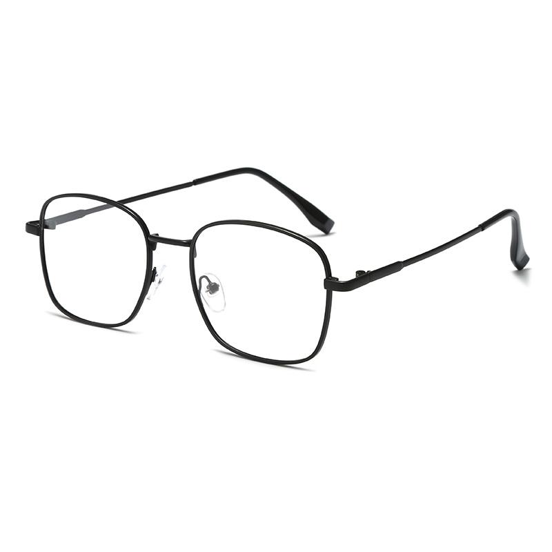 Square Metal Photochromic Anti Radiation Eyeglass For Woman Men Photochromic Sunglasses Anti Blue Light Eye Protection Glasses