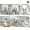 Six Diamond Art Greeting Cards Greeting Card Kit DIY 5D Card Greeting Diamond P4A4