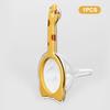 Innovative 2-in-1 Funnel Filter: Detachable Juice Strainer with Handle for Oil, Milk and Coffee Filtering Needs.