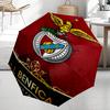 Benfica Theme Automatic Umbrella, Lightweight & Portable, 8 Rib, Perfect for Outdoor Travel, Birthdays, Christmas, Gifts.