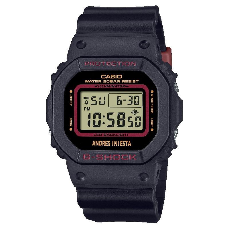 Casio Men's Resin 200M Water Resistant Shock Resistant Alarm Quartz Watch DW-5600AI-1