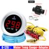 Digital 0-120℃ Water Temperature Gauge with Alarm Radiator Tempe Joint Pipe Sensor Hose Adapter 26-40mm for Gasoline Diesel Car