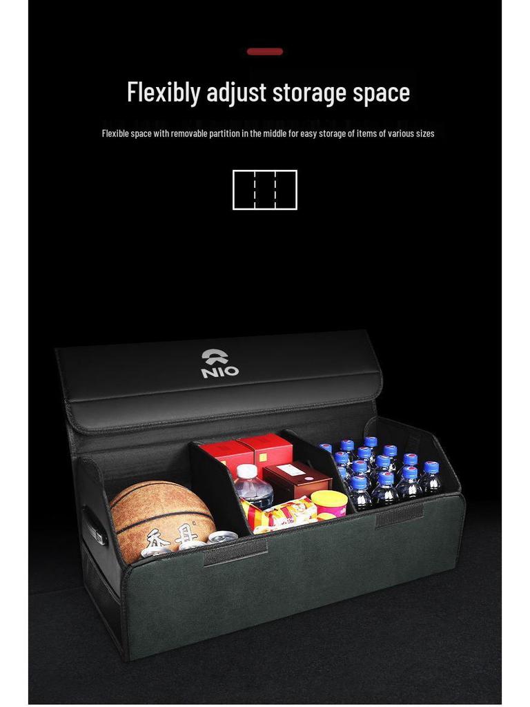NIO Car Trunk Storage Box for ES6/ET5/ES8/EC6/ET7/ES7/EC7/ET9 Models