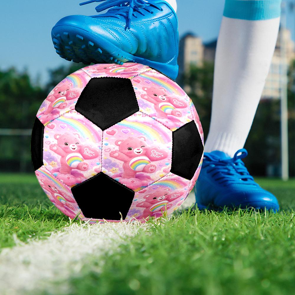 Bear Theme Size 5 Soccer Ball, Suitable for Both Indoor and Outdoor Matches, a Gift Suitable for Everyone.