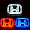 AAAKH1 9x7.5cm ABS Car LED Front Rear Emblem Badge Sticker for Honda Accord CRV Jazz Civic HRV City Odyssey Crosstour Light Accessories