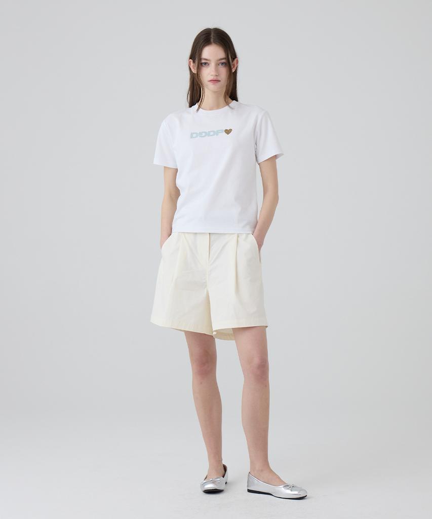 DANGLEDROP Dgdp Bermuda Cotton Shorts_Ivory