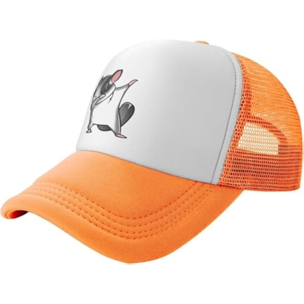 Dabbing Sugar Glider Trucker Hat Polyester Mesh Back Baseball Cap for Outdoor Adults