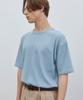 Triple Sense Crochet Knit T-Shirt_Blue