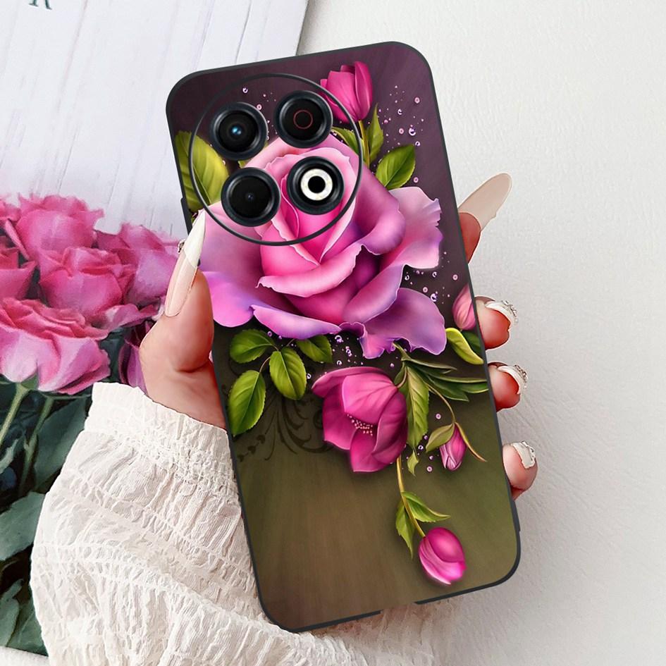 For Tecno Spark 30 Pro 4G Case Cool Fashion Dragon Lion Soft Silicone Shockproof Cover For Tecno Spark 30 KL6 Spark30 Pro Bumper