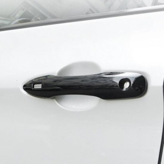 For Toyota Corolla 20-2025 Black Before&After Car Door Handles Cover Trim 4pcs