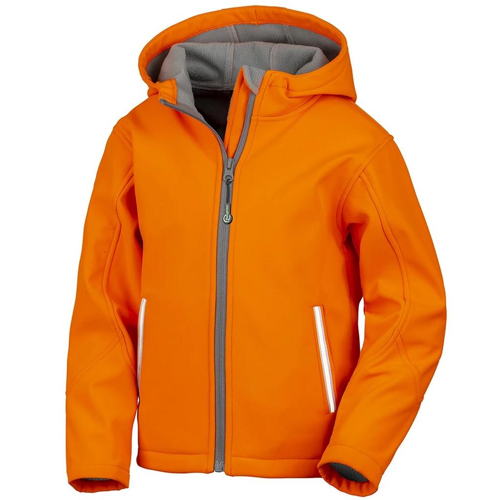 Result Core Childrens/Kids TX Performance Hooded Soft Shell Jacket