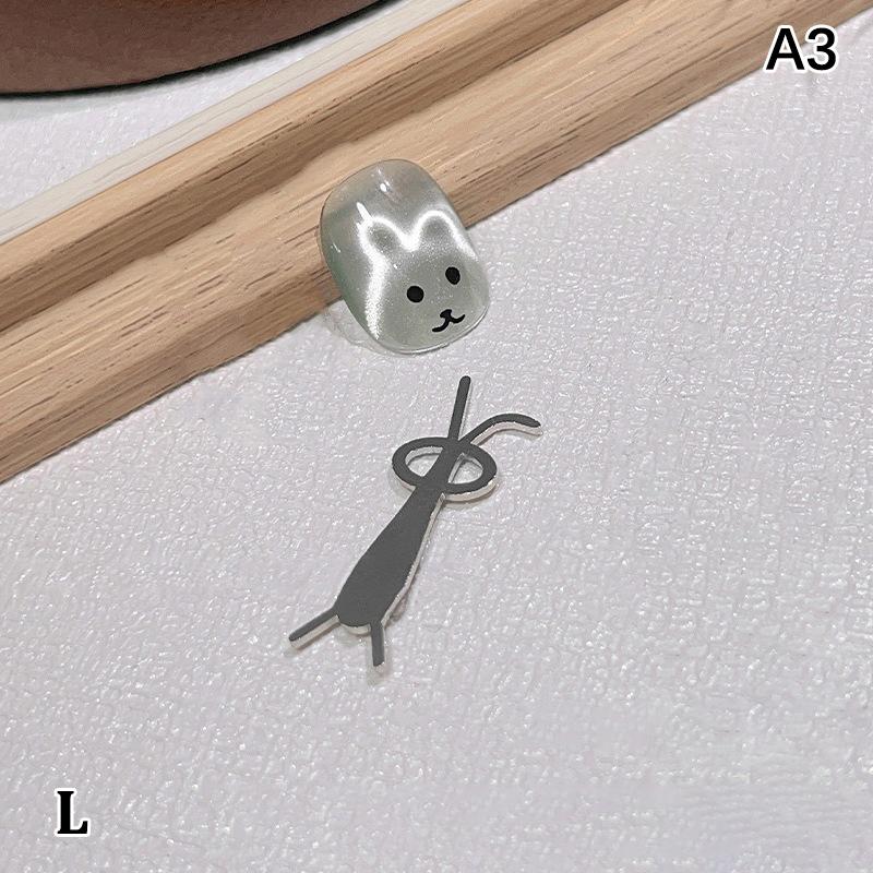 Cat Eye Nail Magnet Combined Flexible Iron Wire For Creating Rabbit Shapes On Nails Uv Gel Nail Art Manicure Tools