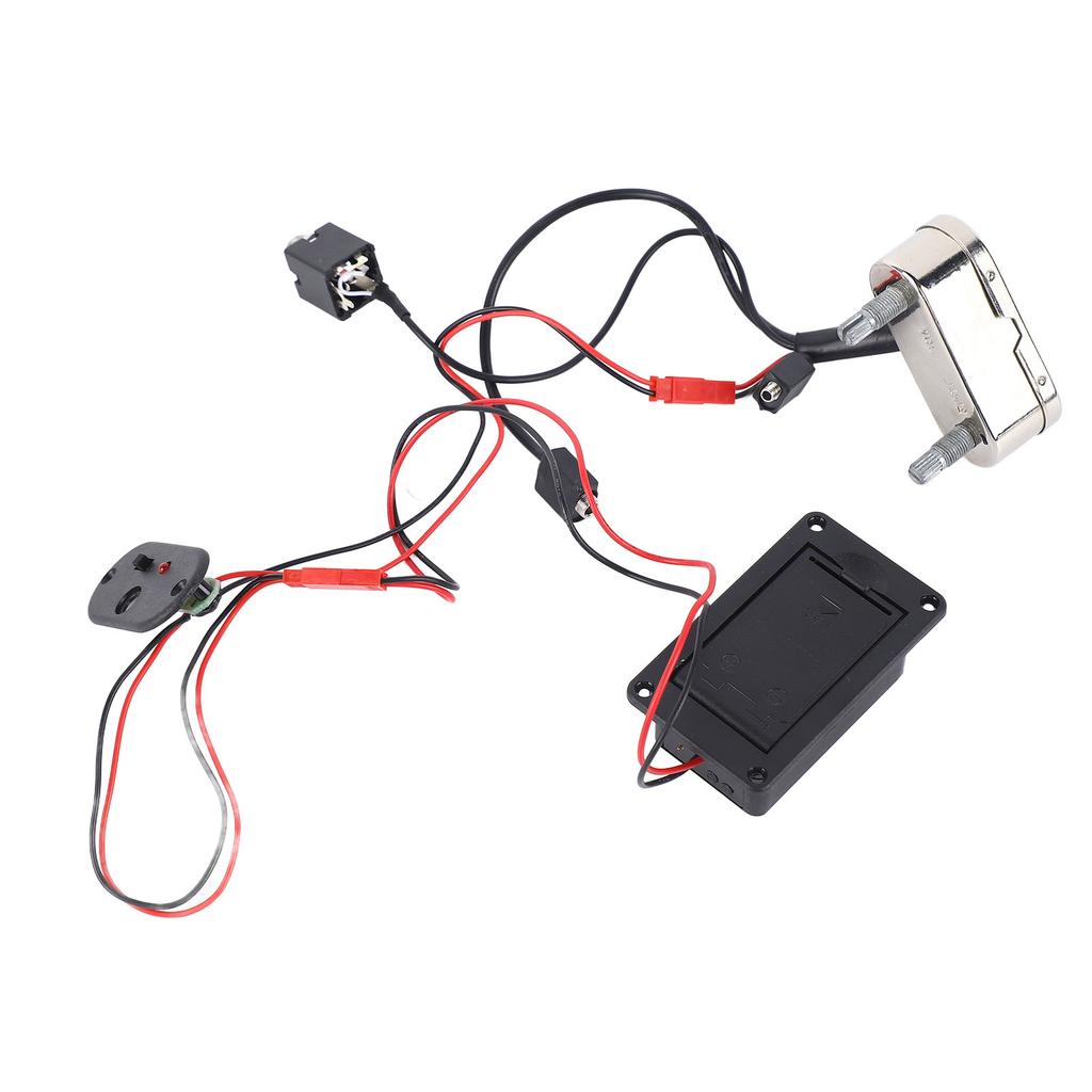 Cello Pickup Metal Plastic High Sensitivity Low Noise Professional Cello EQ Pickup Replacement