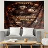 Warhammer 40k Print Tapestry, Backdrop, Easy Setup, Ideal for Bedroom, Office & Living Room, with Aesthetic Wall Hanging Decor.