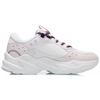 Li Ning Slip Resistant Abrasion Resistant Low Top Sports Casual Shoes Women's White Purple AGCS436-2
