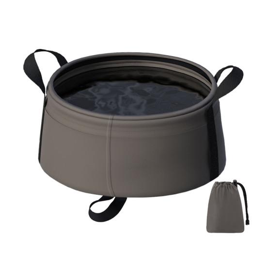 Portable Foldable Water Basin with Thickened Oxford Fabric 8.5L Collapsible Sink for Camping Travel Outdoor Multi-Purpose Washing Tub for Fruits Feet