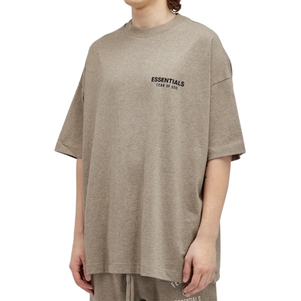 Fear of God Essentials T-shirt Jersey Crewneck Heather Gray